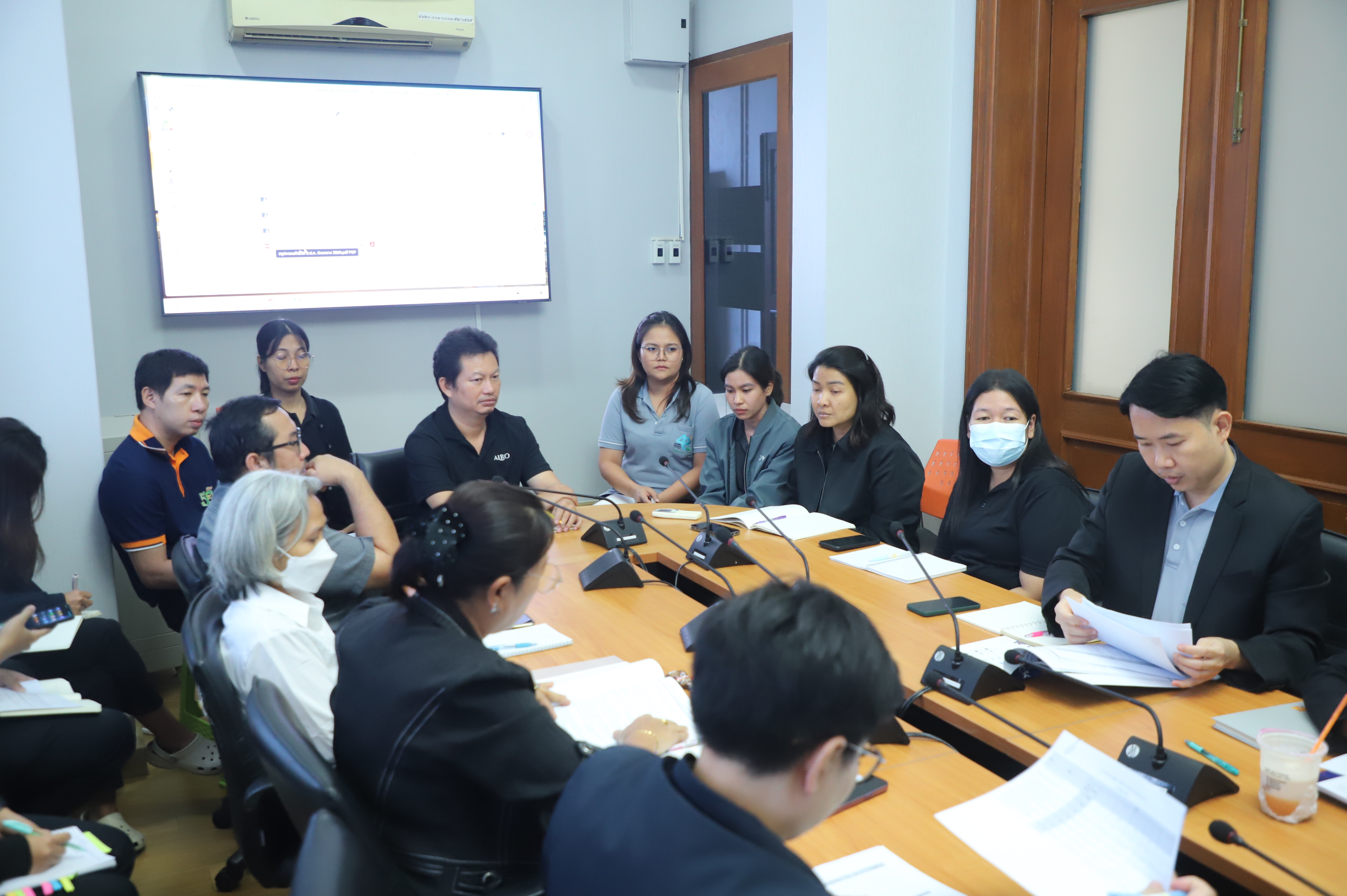 title - ศทส. ประชุมกำกับติดตามผลการดำเนินการตัวชี้วัดร่วมและตัวชี้วัดหลักตามคำรับรองการปฏิบัติราชการของศูนย์เทคโนโลยีสารสนเทศและการสื่อสาร ประจำปี งบประมาณ พ.ศ.2569 ครั้งที่ 1/2569